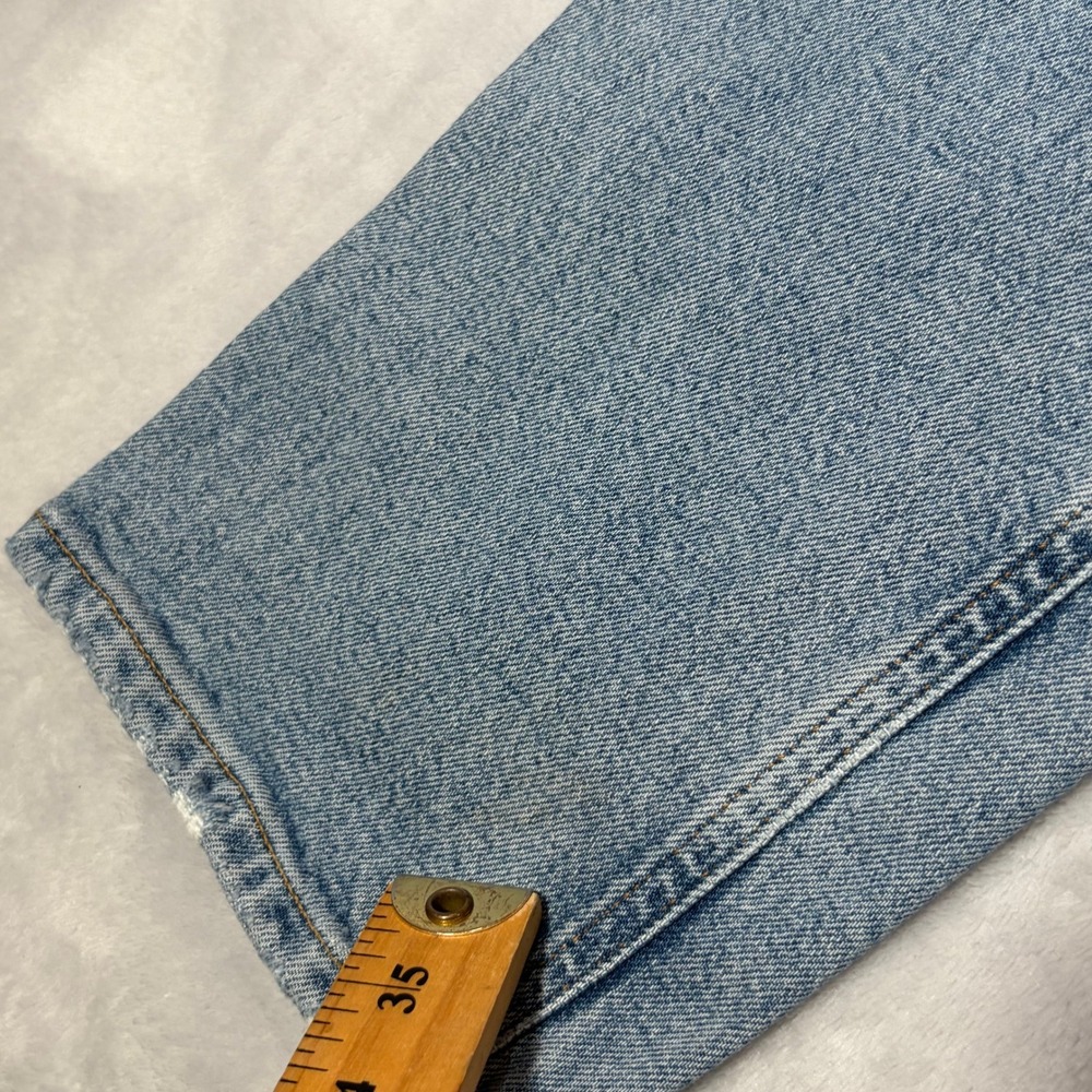AGOLDE Los Angeles Wilder Jeans Womens 25 High Rise Straight Leg Light Wash - Picture 13 of 13